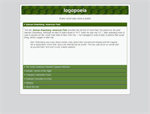 Tablet Screenshot of logopoeia.com